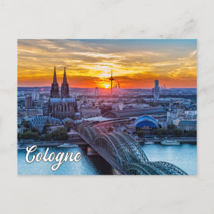 Carte Postale Belle Cologne, Allemagne