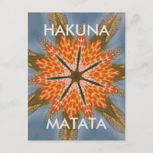 Carte Postale Belle conception d'impression Extraordinaire d'éto