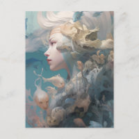 Belle Dame de la Mer aux Poissons