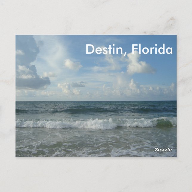 Carte Postale Belle Destin Plage Floride (Dos)