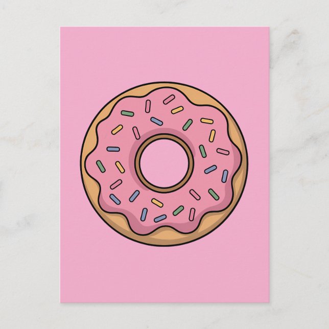 Carte Postale Belle Donut | Enfant (Devant)