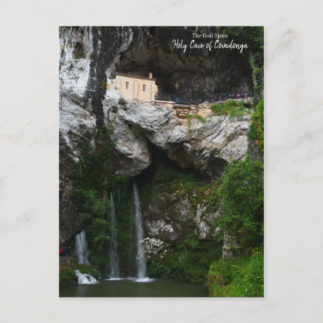 Carte Postale Belle Espagne du Nord- Covadonga (Devant)