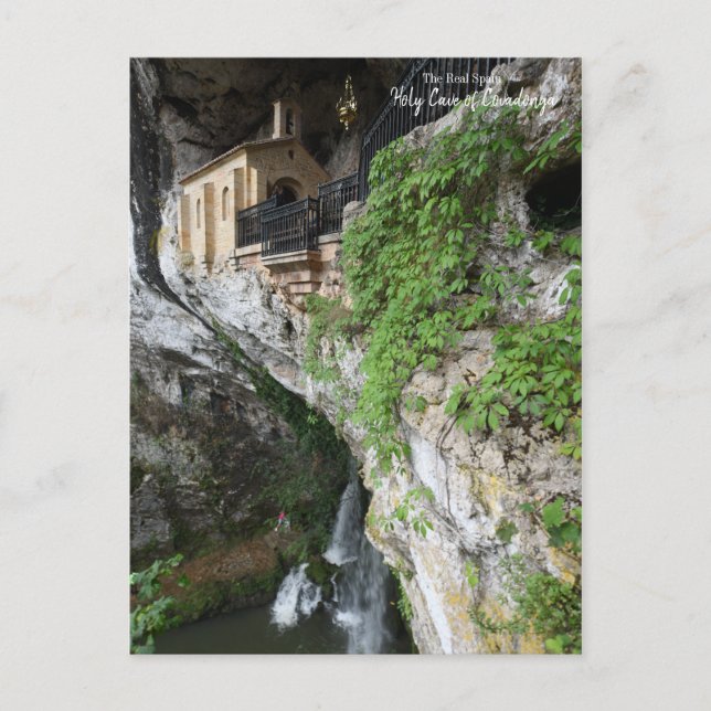 Carte Postale Belle Espagne du Nord- Covadonga (Devant)