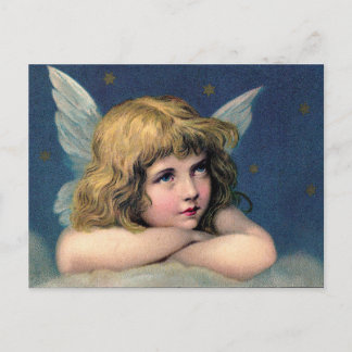 Carte Postale Belle Etching Angel
