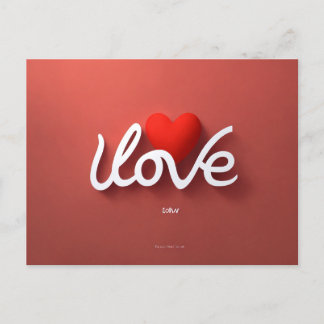 Carte Postale Belle expression de