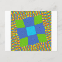 Belle Extraordinaire Vert Bleu Cyan Art Design d'i