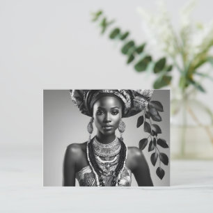 Carte Postale Belle femme africaine