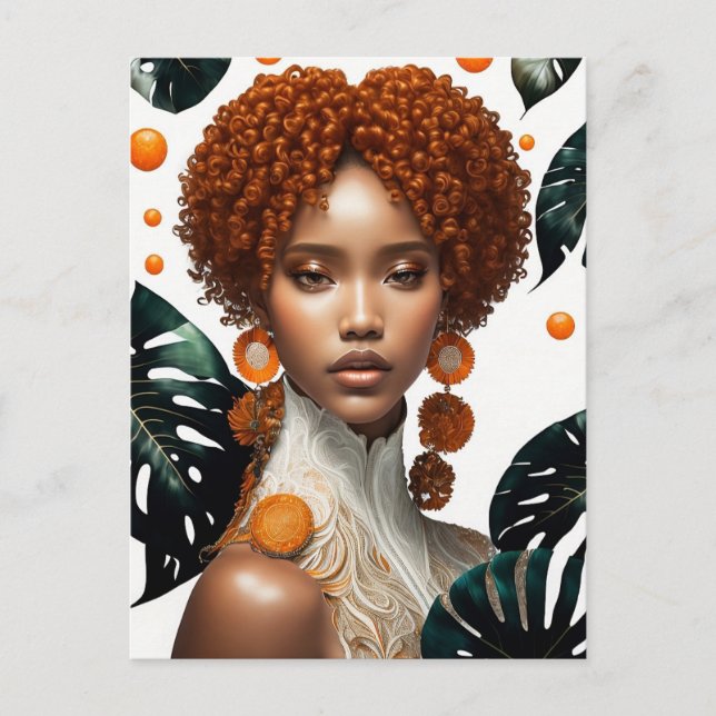 Carte Postale belle fille (Devant)