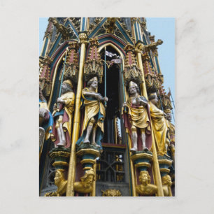 Carte Postale Belle Fontaine à Nuremberg