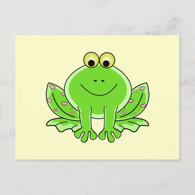 Carte Postale Belle grenouille (Devant)