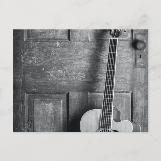 Carte Postale Belle guitare (Devant)