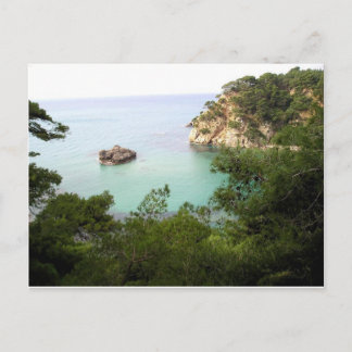 Carte Postale Belle île grecque méditerranéenne de Hios.