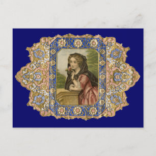 Carte Postale Belle illustration française Vintage