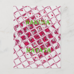 Carte Postale Belle image Extraordinaire rouge stylish miroir