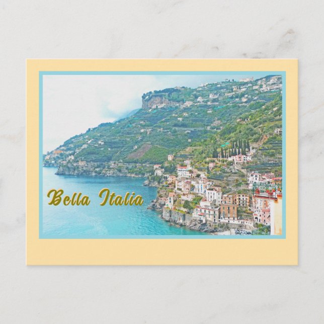 CARTE POSTALE BELLE ITALIE / BELLE CÔTE ITALIENNE (Devant)