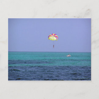 Carte Postale Belle journée de parachute