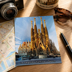 Carte Postale Belle La Segrada Familia - Espagne