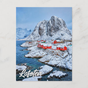 Carte Postale Belle Lofoten, Norvège