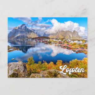 Carte Postale Belle Lofoten, Norvège