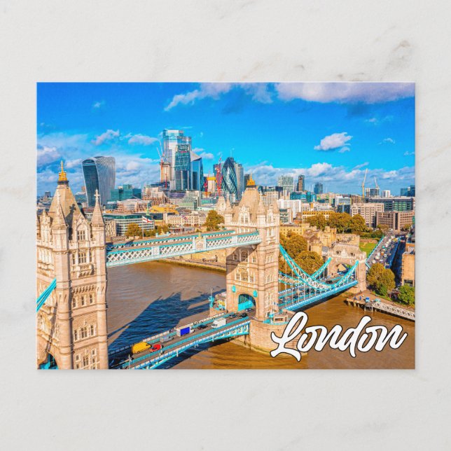 Carte Postale Belle Londres, Angleterre, Royaume-Uni (Devant)