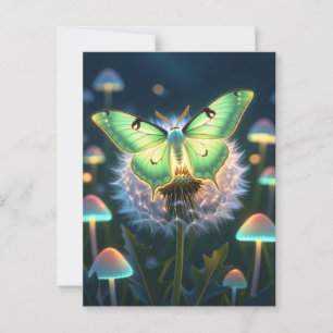 Carte Postale Belle Luna Moth