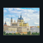 Carte Postale Belle Madrid, Espagne<br><div class="desc">Cette carte postale de voyage unique présente une photographie de la belle ville de Madrid,  Espagne. N'hésitez pas à modifier toutes les options disponibles comme vous le souhaitez.</div>