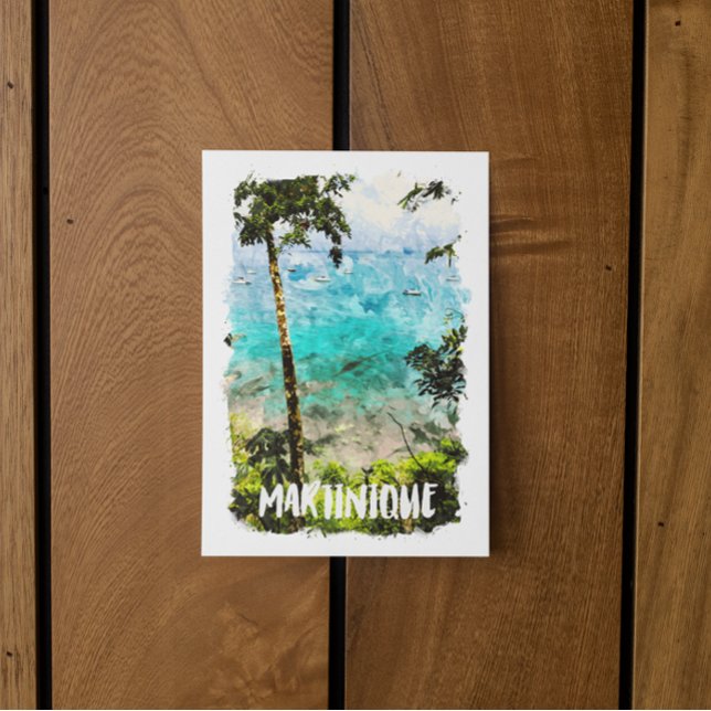 Carte Postale Belle Martinique Tropical Island (martinique tropical island postcard)