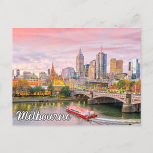 Carte Postale Belle Melbourne, Australie