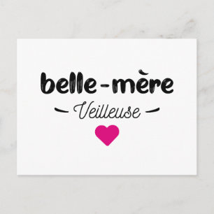 Carte Postale Belle mère veilleuse