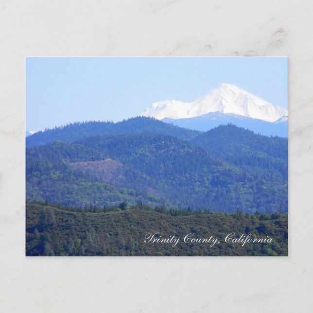 Carte Postale Belle Montagne Shasta... (Devant)