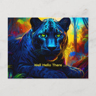 Carte Postale Belle Panthère