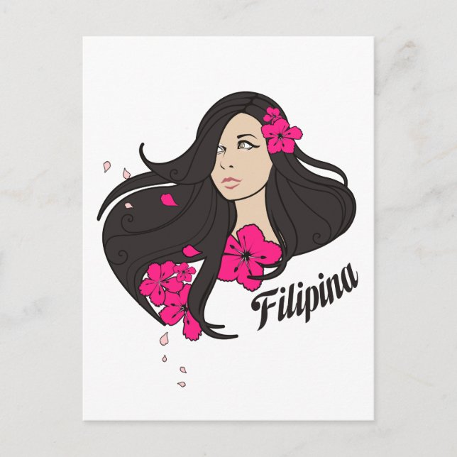 Carte Postale Belle Pina Graphic Tee (Devant)