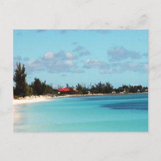 Carte Postale Belle plage bahaméenne