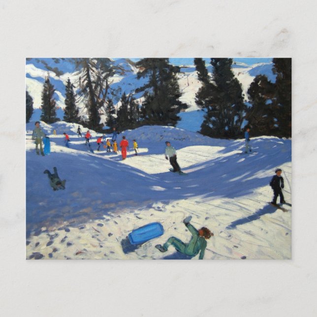 Carte Postale Belle Plagne (Devant)