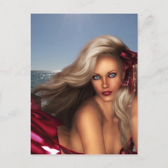 Carte Postale Belle Sirène (Devant)