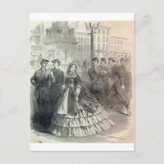 Carte Postale Belle Sud, 1861