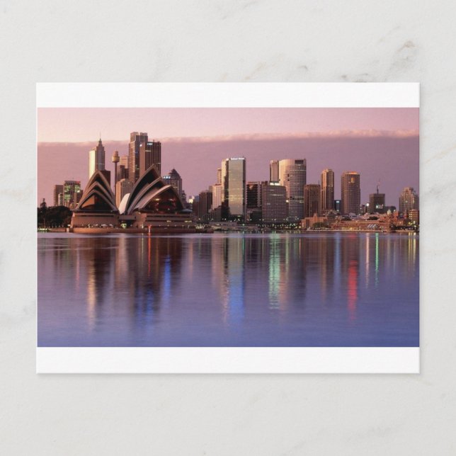 Carte Postale Belle Sydney Skyline (Devant)