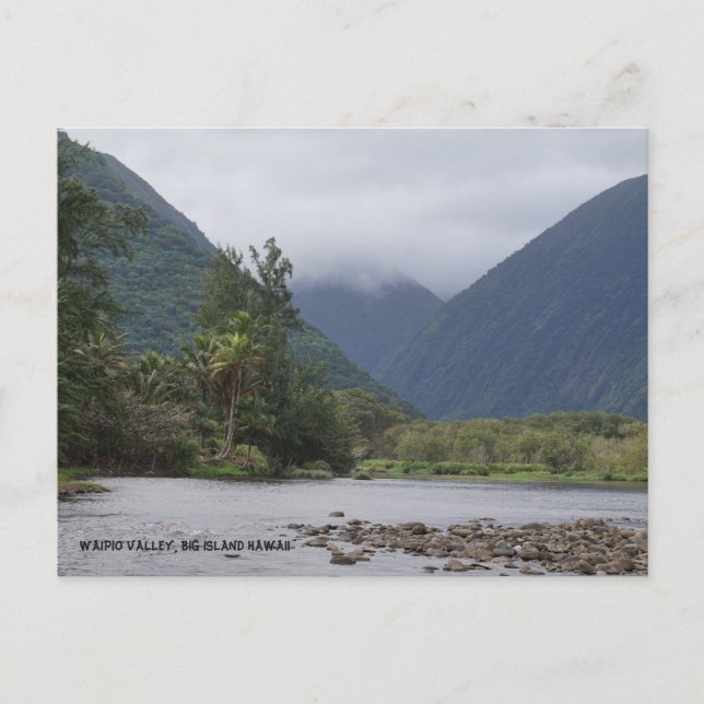 Carte Postale Belle vallée de Waipio (Devant)