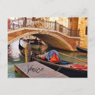 Carte Postale Belle Venise Italie Canal Voyage