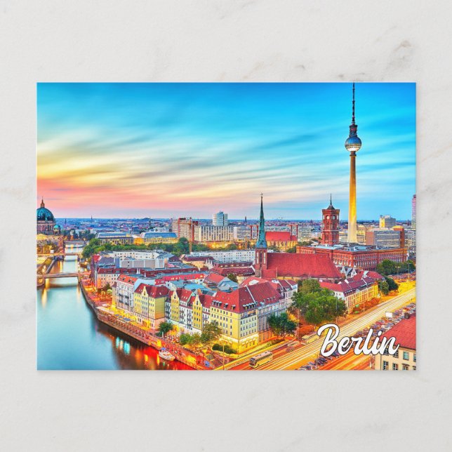 Carte Postale Belle Ville De Berlin, Allemagne (Devant)