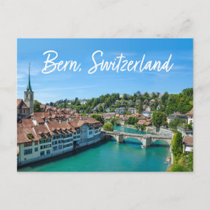 Carte Postale Belle ville de Berne, Suisse