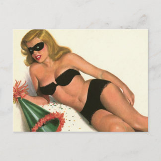 Carte Postale Belle ! Vintage épinglette art