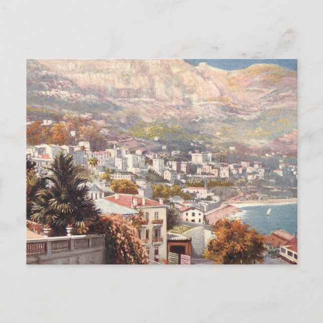 Carte Postale Belle vue Monte Carlo (Devant)