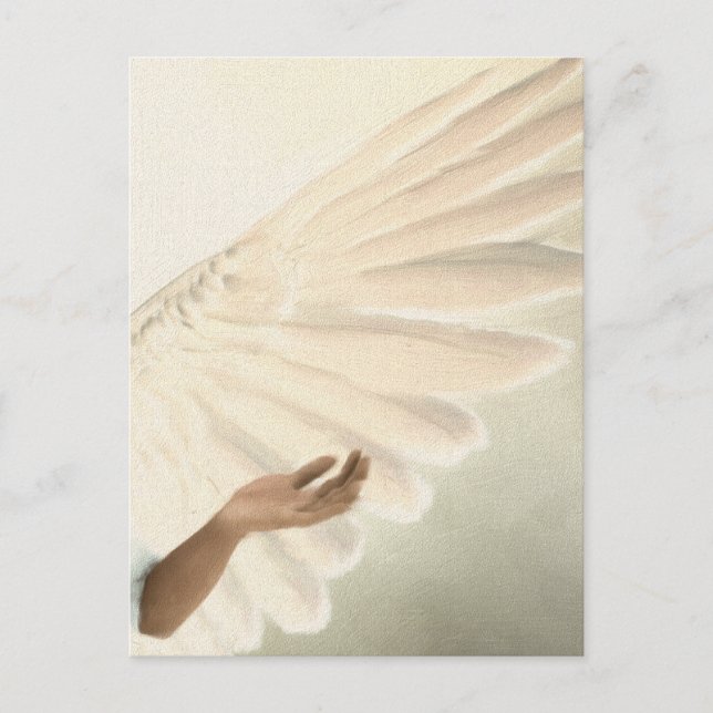 Carte Postale Belles ailes Angel - Soins & Calme (Devant)