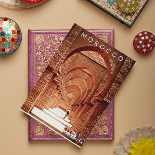 Carte Postale Belles arches au Maroc Marrakech Architecture