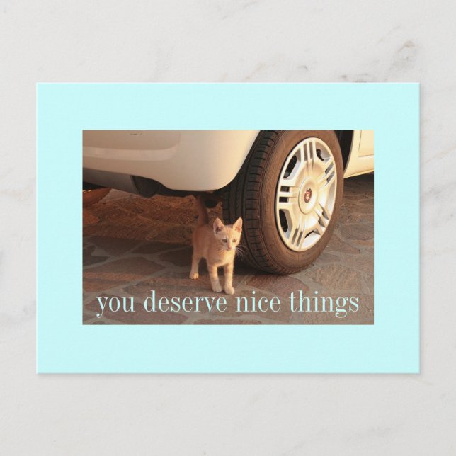 Carte Postale belles choses (Devant)