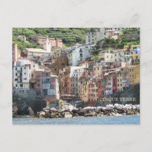 CARTE POSTALE Belles Cinque Terre pittoresques 