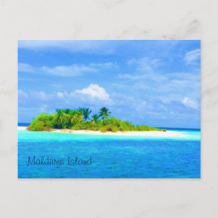 Carte Postale Belles îles Maldives