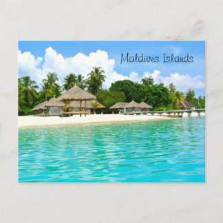 Carte Postale Belles îles Maldives