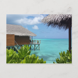 Carte Postale Belles îles Maldives